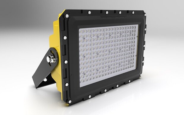 DEXFL 140W, Atex, EX, zone 1,2, 21, 22, 20100 lumen, 5000K, ExFL IIC, NFC, optiek 60&deg;, 90&deg; of 120&deg;